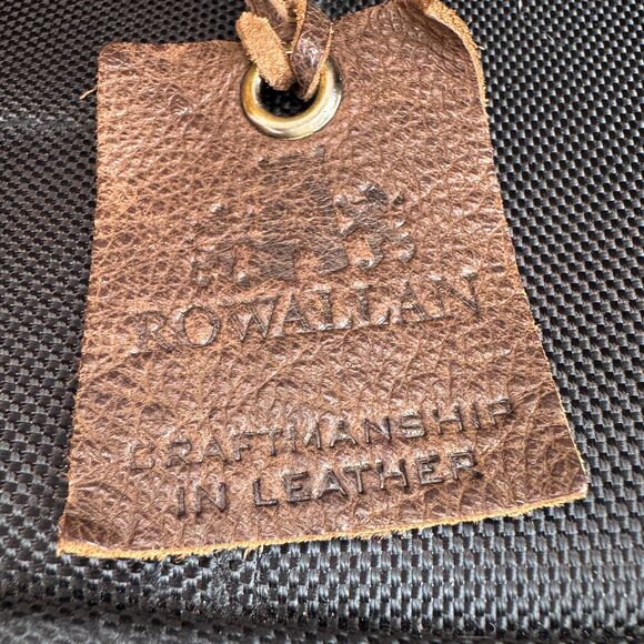 Vintage Rowallan Brown Leather Saddle-Bag Crossbody – Made in Scotland - Picture 10 of 14